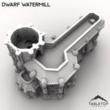 Tabletop Terrain Building Dwarf Watermill