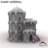 Tabletop Terrain Building Dwarf Watermill