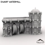 Tabletop Terrain Building Dwarf Watermill