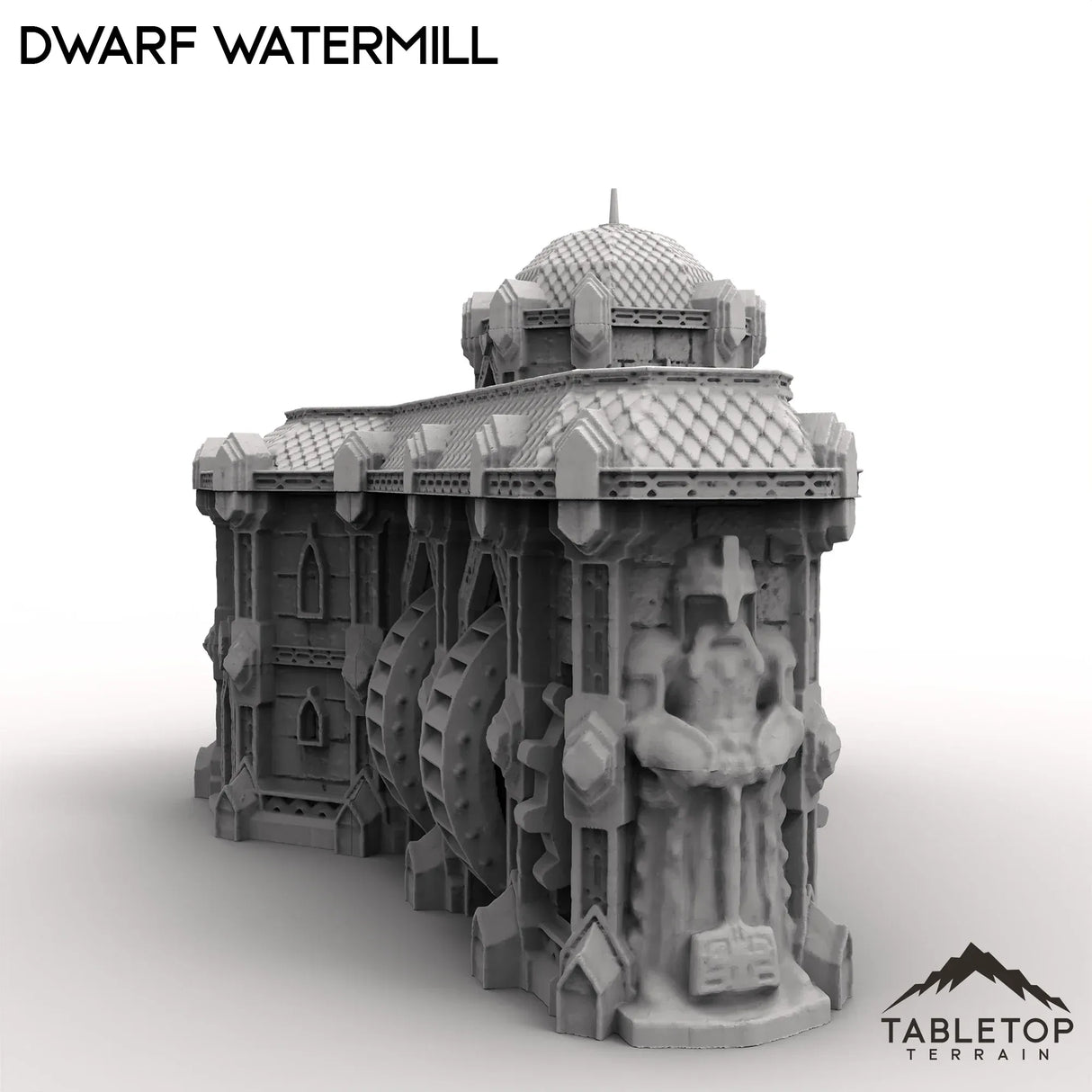 Tabletop Terrain Building Dwarf Watermill