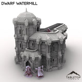 Tabletop Terrain Building Dwarf Watermill