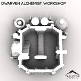 Tabletop Terrain Building Dwarven Alchemist Workshop