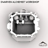 Tabletop Terrain Building Dwarven Alchemist Workshop