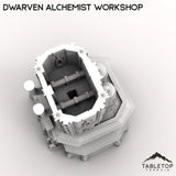Tabletop Terrain Building Dwarven Alchemist Workshop