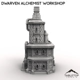 Tabletop Terrain Building Dwarven Alchemist Workshop