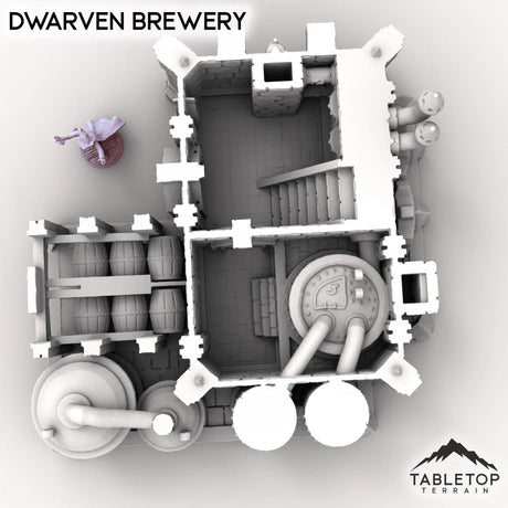 Tabletop Terrain Building Dwarven Brewery