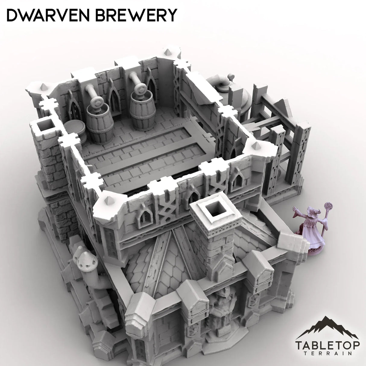 Tabletop Terrain Building Dwarven Brewery
