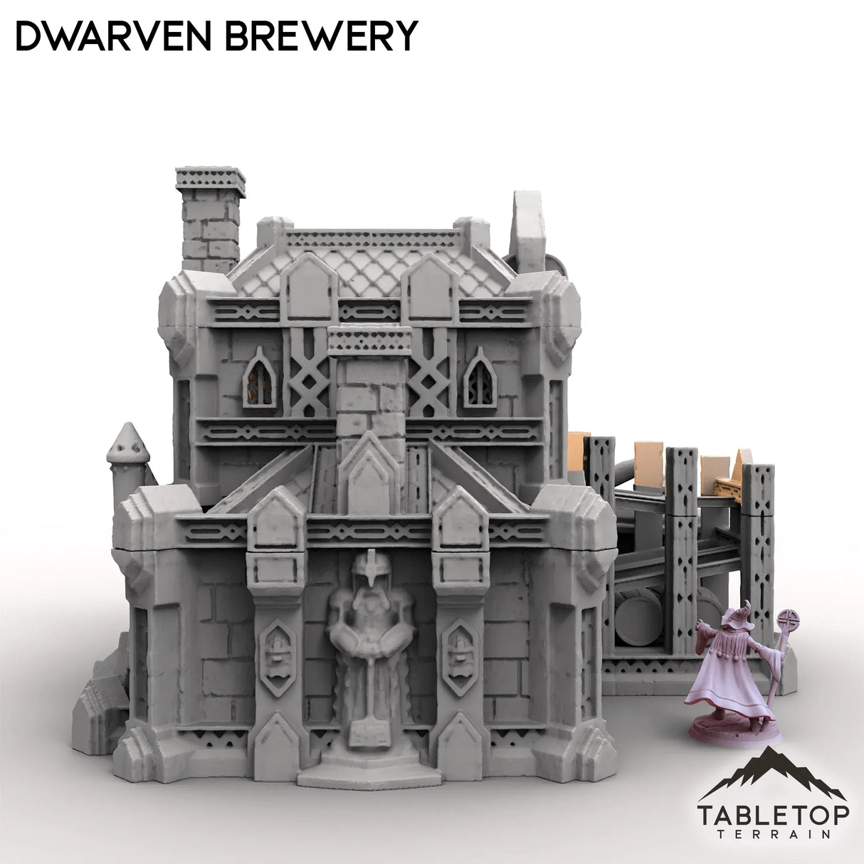 Tabletop Terrain Building Dwarven Brewery