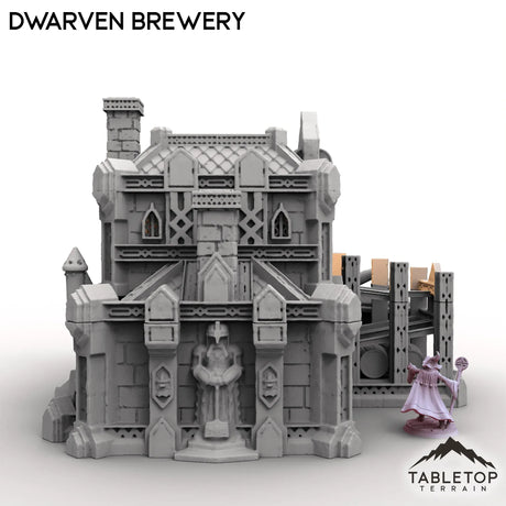 Tabletop Terrain Building Dwarven Brewery