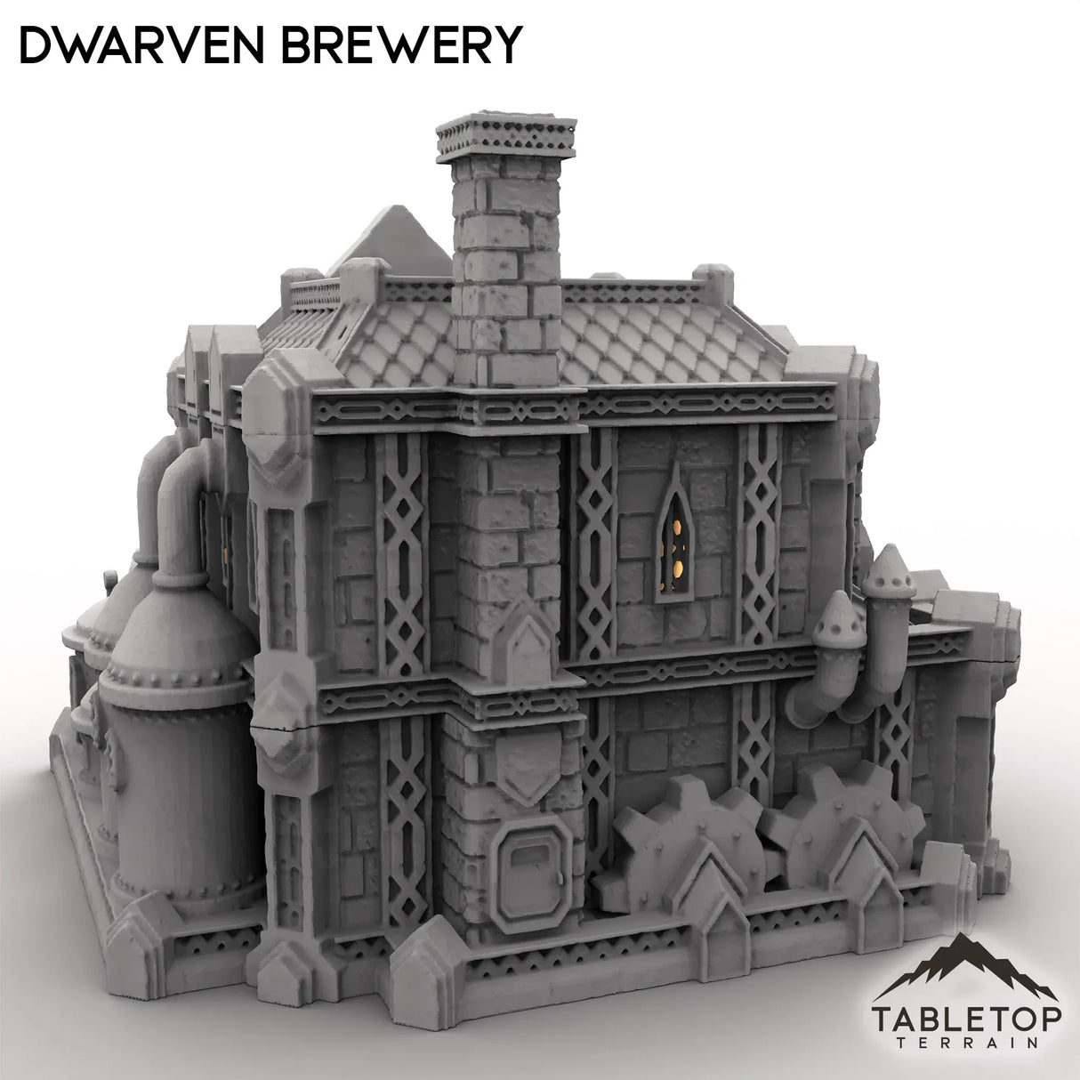 Tabletop Terrain Building Dwarven Brewery