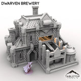 Tabletop Terrain Building Dwarven Brewery