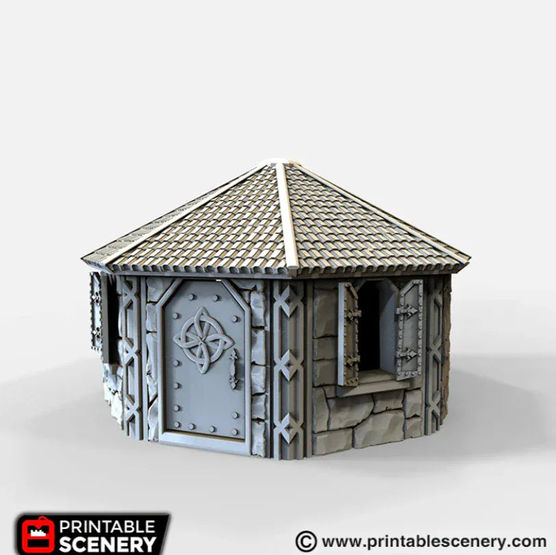 Tabletop Terrain Building Dwarven House - Fantasy Building
