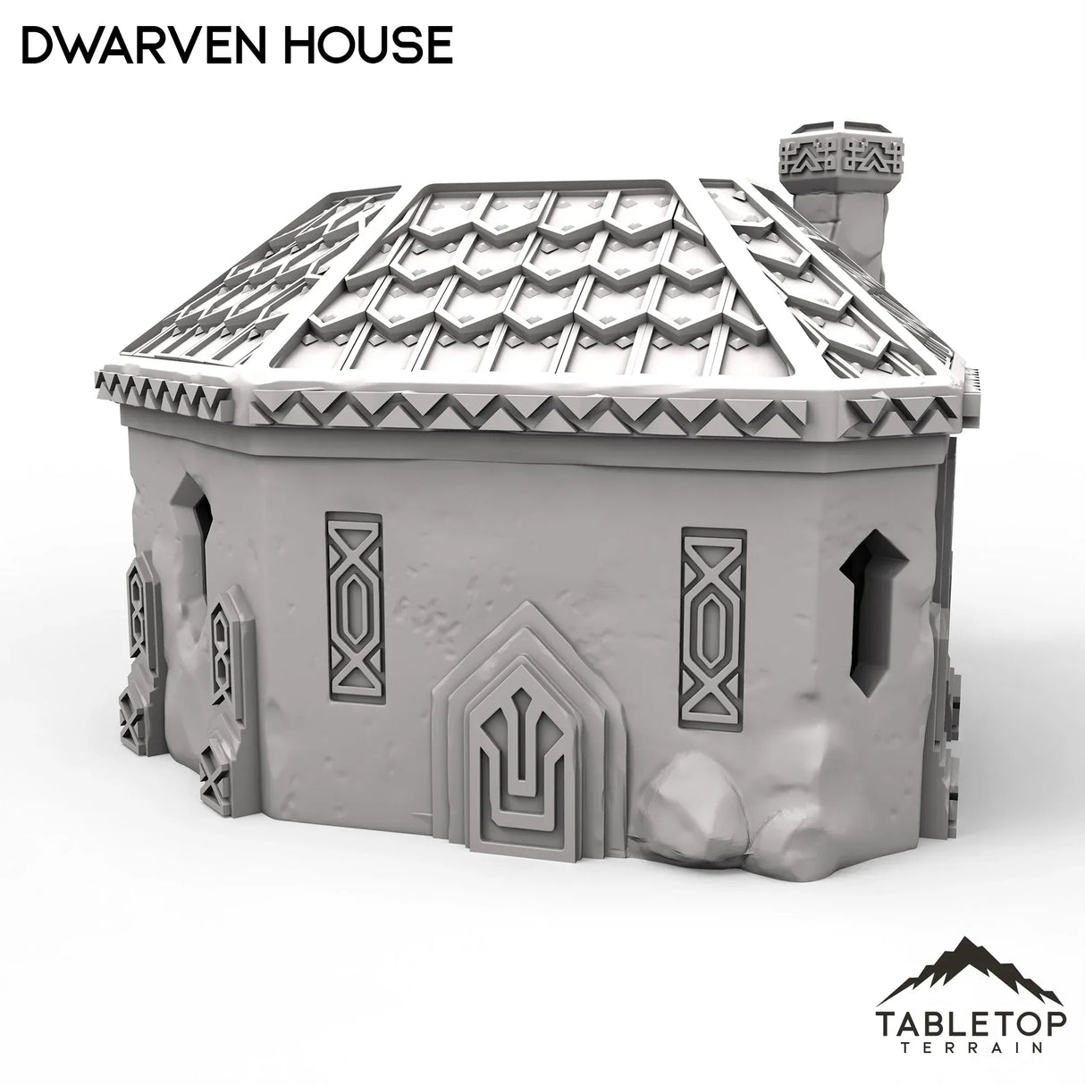 Tabletop Terrain Building Dwarven House - Kingdom of Durak Deep