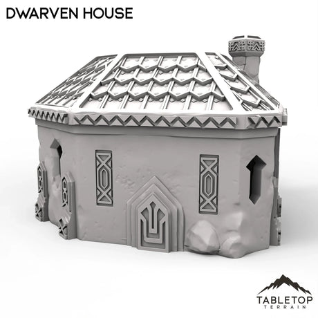 Tabletop Terrain Building Dwarven House - Kingdom of Durak Deep