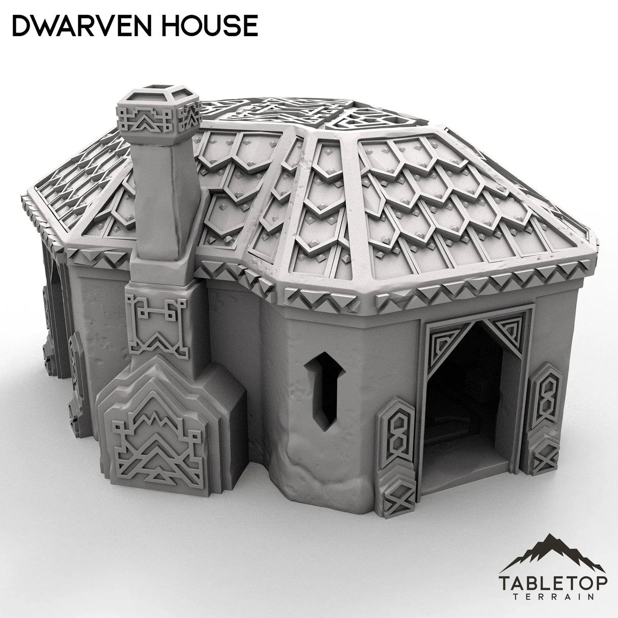 Tabletop Terrain Building Dwarven House - Kingdom of Durak Deep