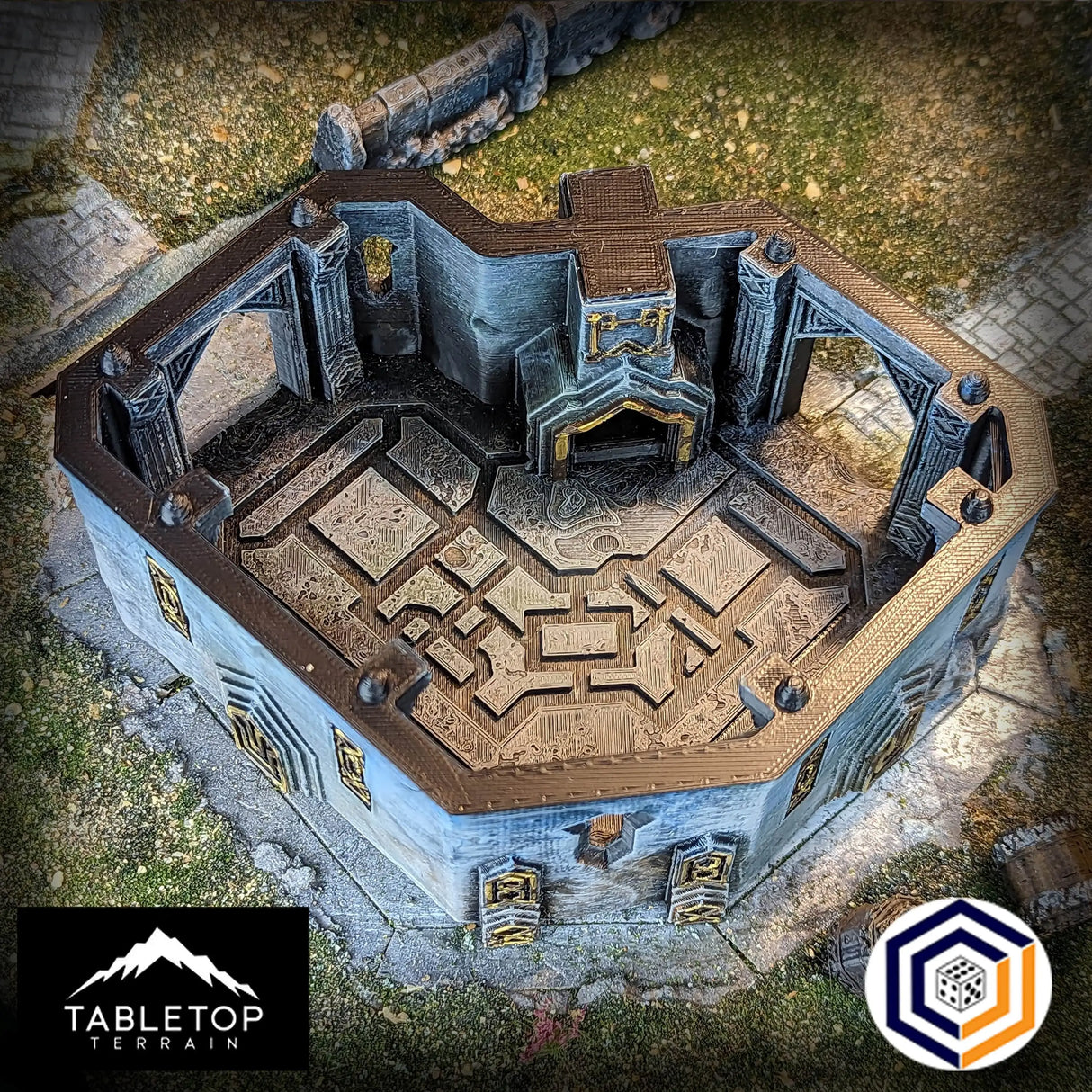 Tabletop Terrain Building Dwarven House - Kingdom of Durak Deep