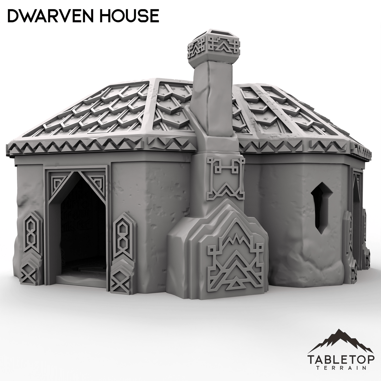 Tabletop Terrain Building Dwarven House - Kingdom of Durak Deep