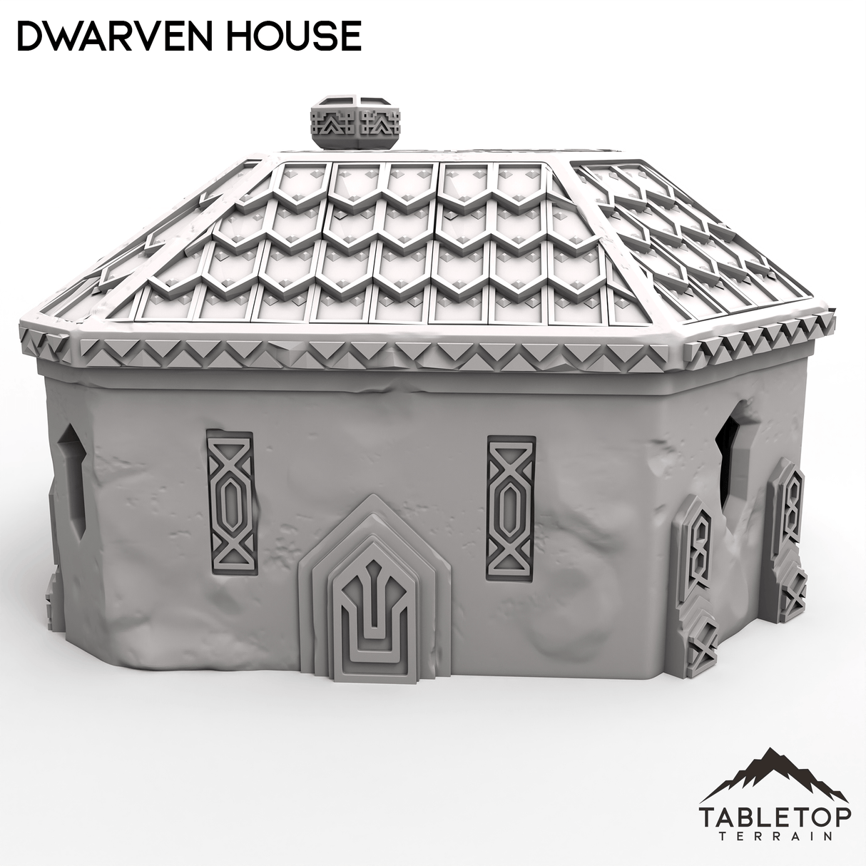 Tabletop Terrain Building Dwarven House - Kingdom of Durak Deep
