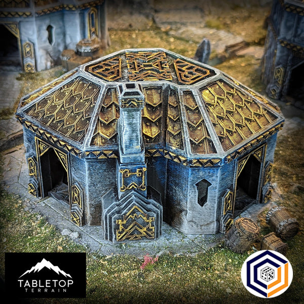 Tabletop Terrain Building Dwarven House - Kingdom of Durak Deep