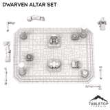 Tabletop Terrain Building Dwarven Modular Altar Set