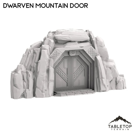 Tabletop Terrain Building Dwarven Mountain Door