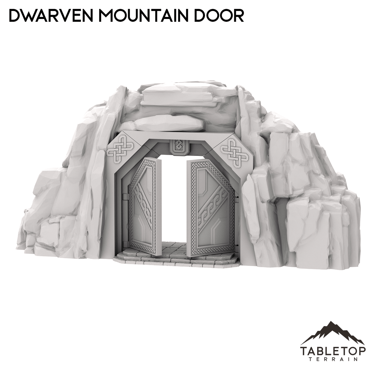 Tabletop Terrain Building Dwarven Mountain Door