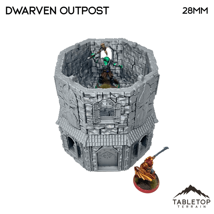 Tabletop Terrain Building Dwarven Outpost - Fantasy Building