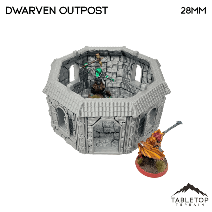 Tabletop Terrain Building Dwarven Outpost - Fantasy Building