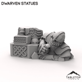 Tabletop Terrain Building Dwarven Statues