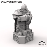 Tabletop Terrain Building Dwarven Statues