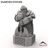 Tabletop Terrain Building Dwarven Statues