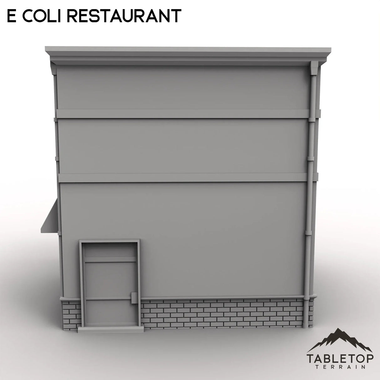 Tabletop Terrain Building E Coli Restaurant