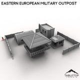 Tabletop Terrain Building Eastern European Military Outpost