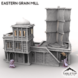 Tabletop Terrain Building Eastern Grain Mill