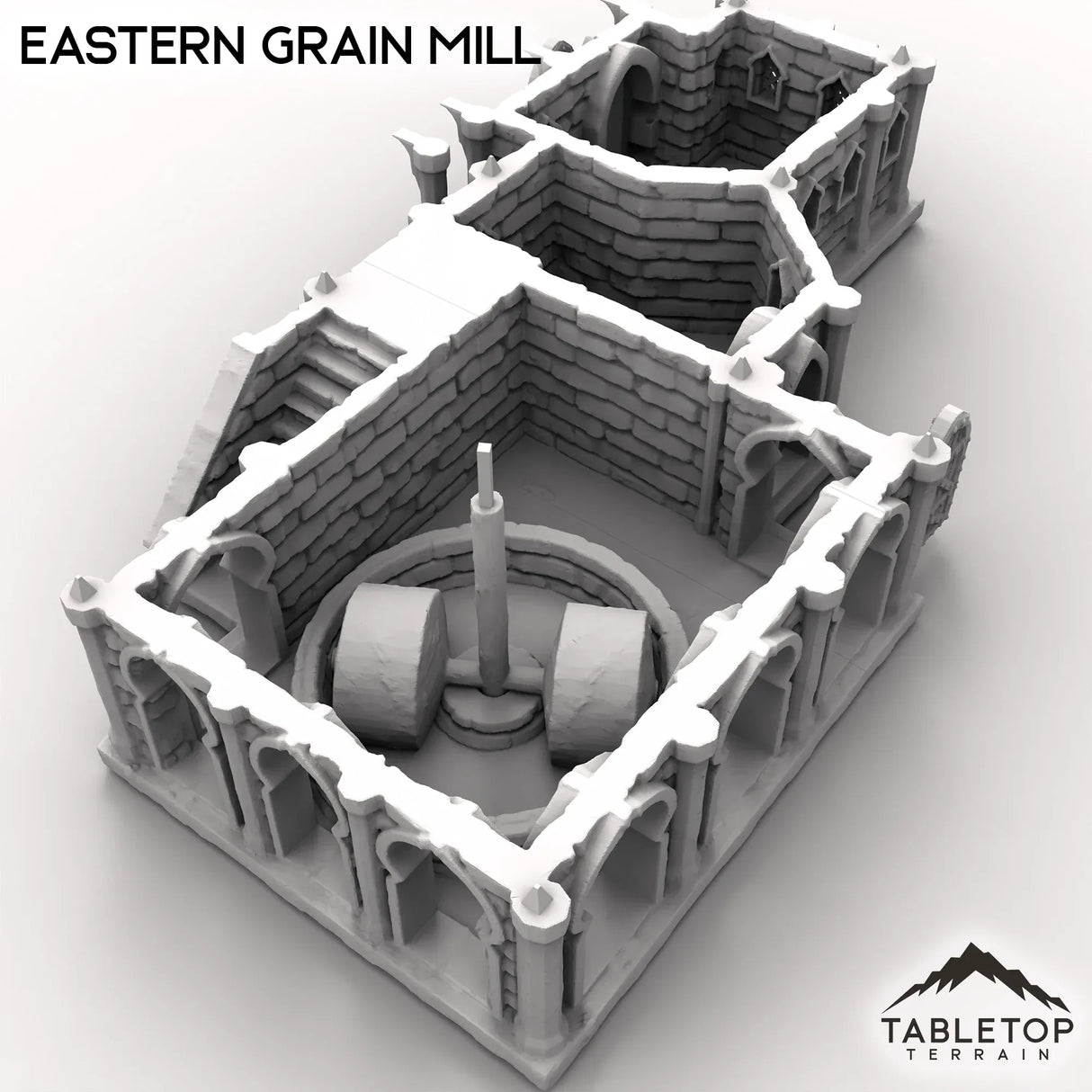 Tabletop Terrain Building Eastern Grain Mill