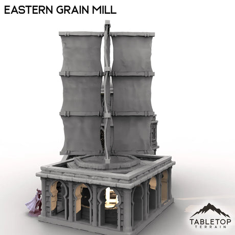 Tabletop Terrain Building Eastern Grain Mill