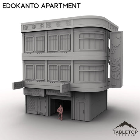 Tabletop Terrain Building EdoKanto Apartment