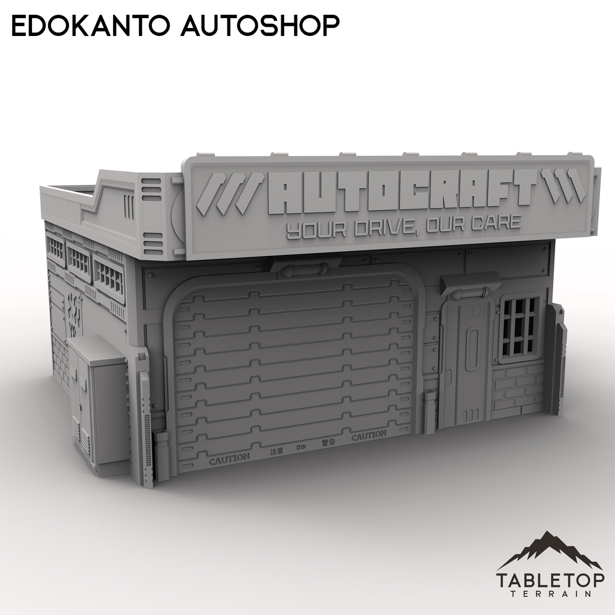 Tabletop Terrain Building EdoKanto AutoShop