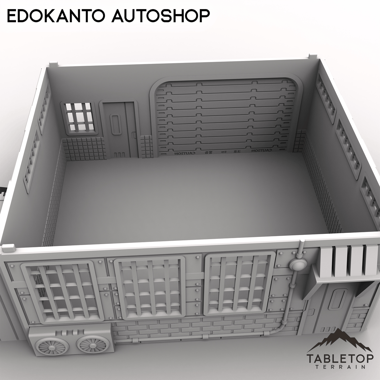 Tabletop Terrain Building EdoKanto AutoShop