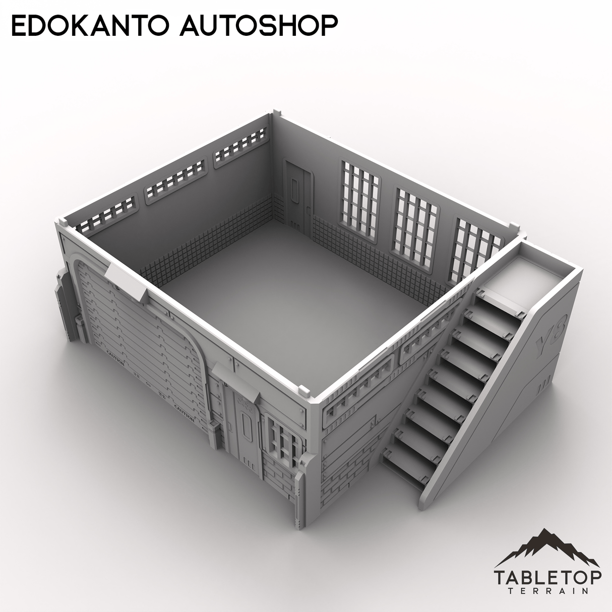 Tabletop Terrain Building EdoKanto AutoShop