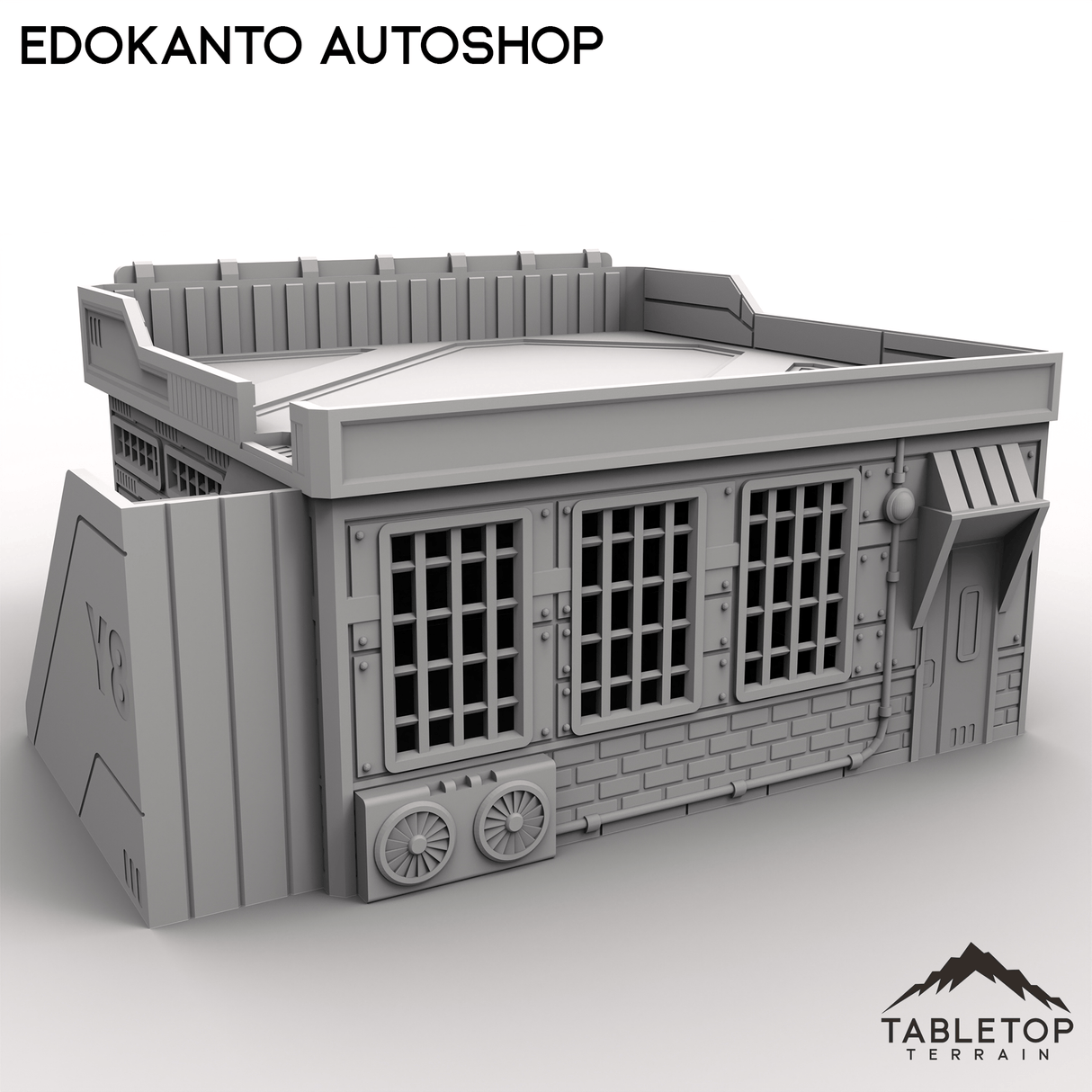 Tabletop Terrain Building EdoKanto AutoShop
