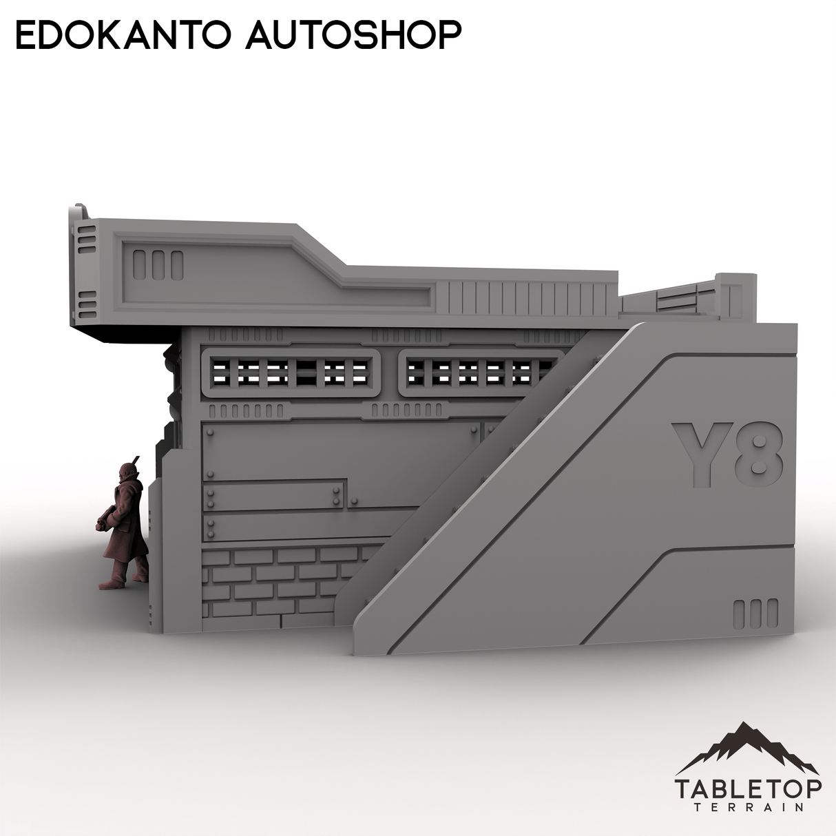 Tabletop Terrain Building EdoKanto AutoShop
