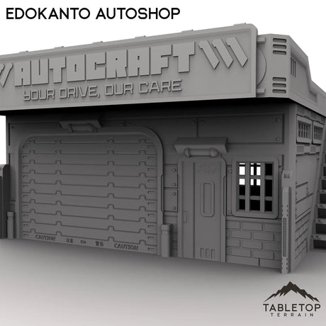 Tabletop Terrain Building EdoKanto AutoShop