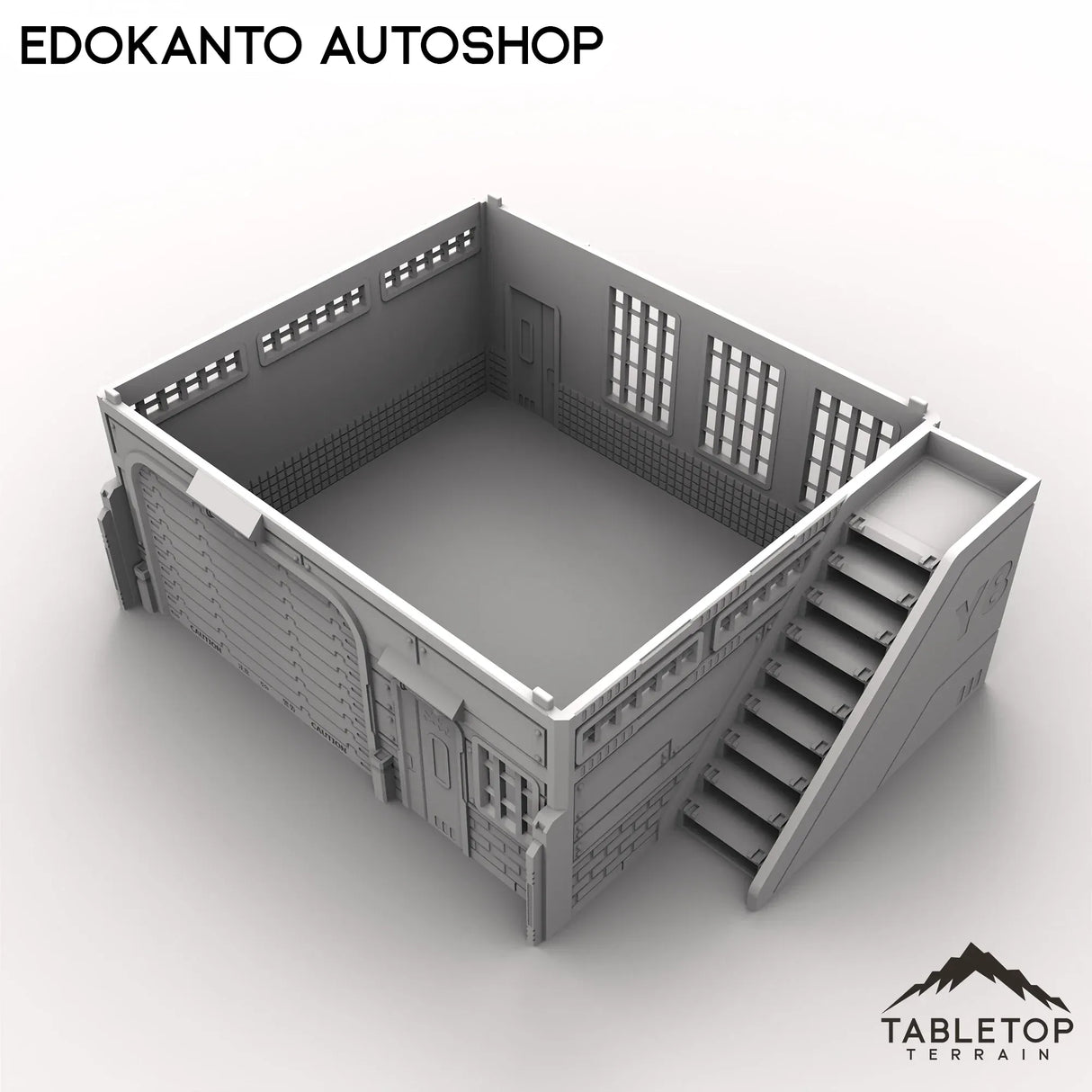 Tabletop Terrain Building EdoKanto AutoShop