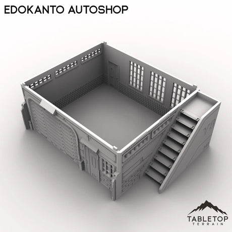 Tabletop Terrain Building EdoKanto AutoShop