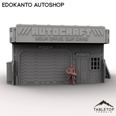 Tabletop Terrain Building EdoKanto AutoShop