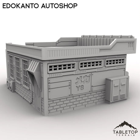 Tabletop Terrain Building EdoKanto AutoShop