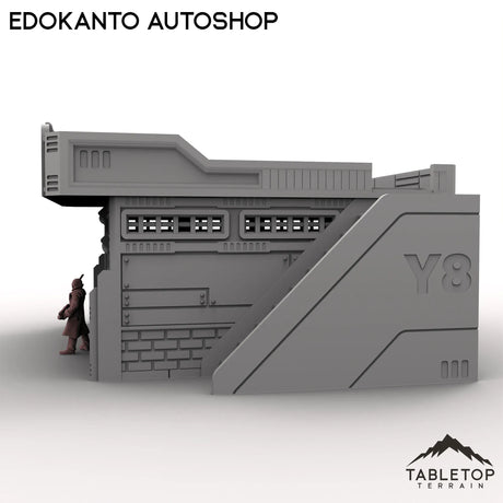 Tabletop Terrain Building EdoKanto AutoShop