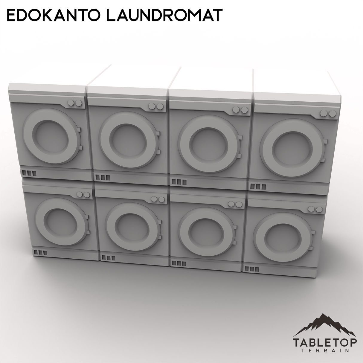 Tabletop Terrain Building EdoKanto Laundromat