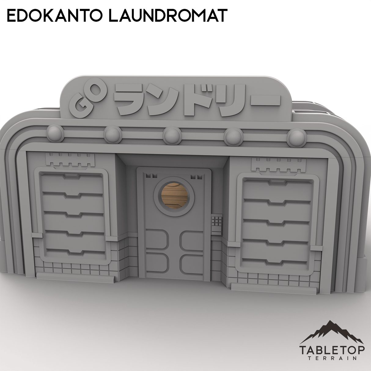 Tabletop Terrain Building EdoKanto Laundromat
